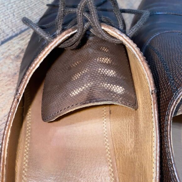 Warfield & Grand leather Oxfords cap toe dress shoe - Picture 10 of 13